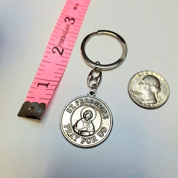 Saint Peregrine key chain - Picture 4 of 4